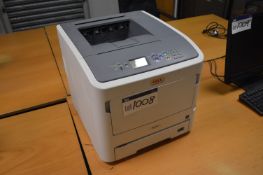 Oki 8731 Printer (Please note this item is located at 1 Mosley Road, Stretford, Manchester, M17 1JS.