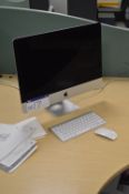 Apple iMac (21.5-inch, late 2013), with wireless keyboard and wireless mouse, processor 2.7GHz Intel