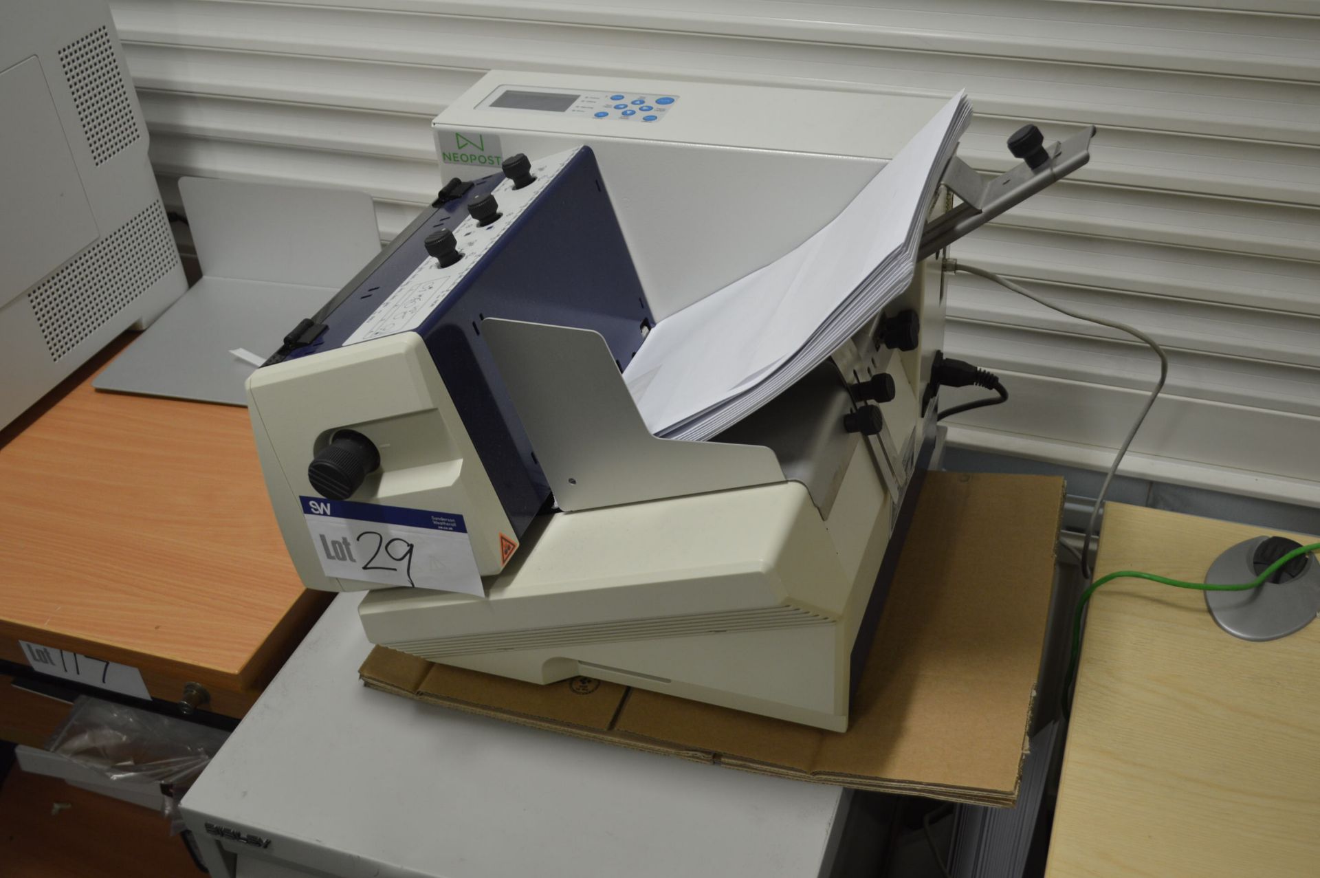 Neopost 608SL AS 710 Envelope Printing Machine Serial No 60803181194 