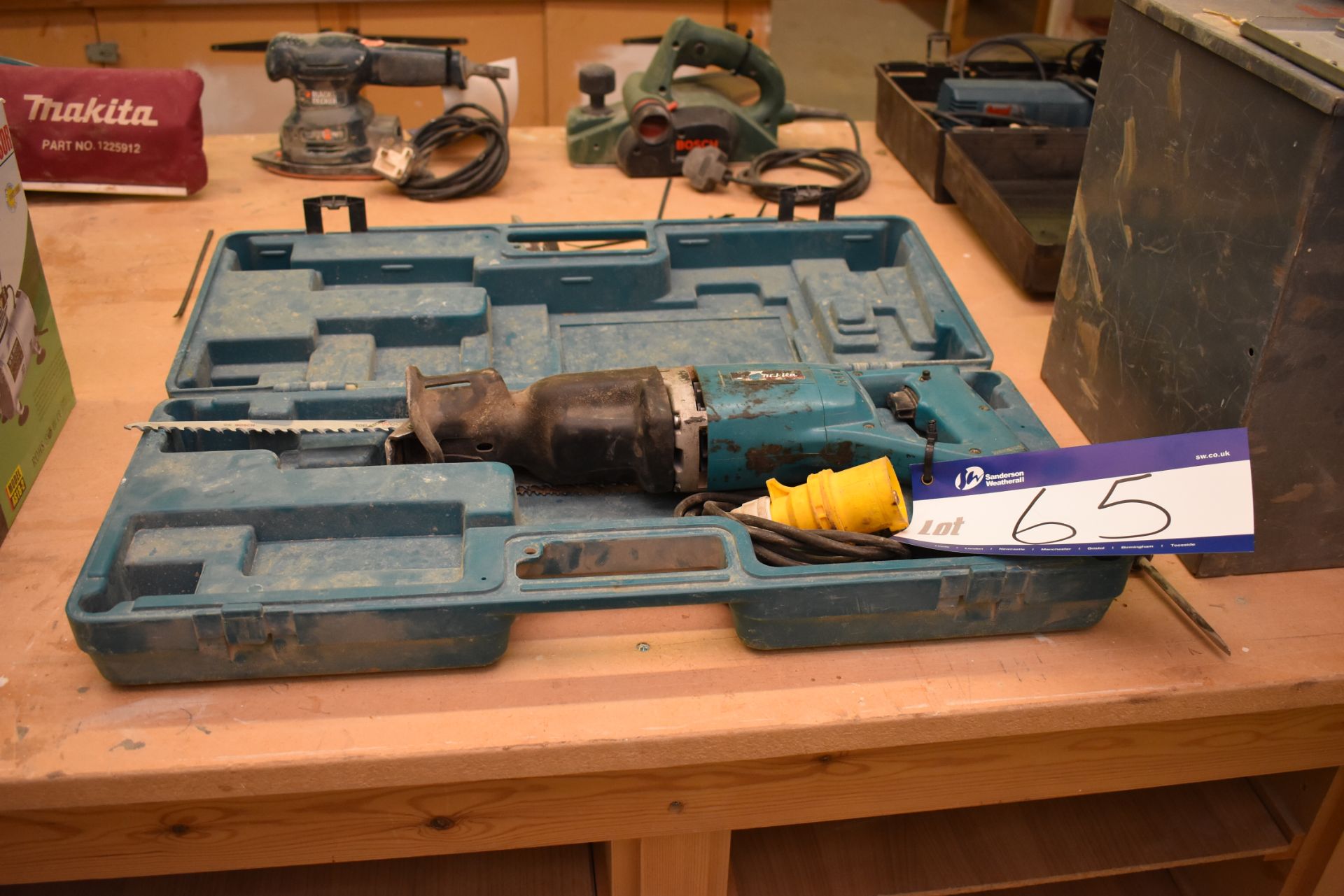 Makita JR300V Reciprocal Saw, c/w case (110V)