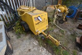 Compair Diesel Driven Single Axle Trailer Mounted Compressor Generator, Serial Number: