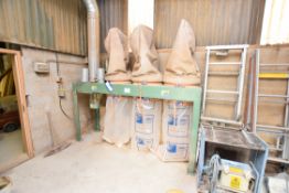 Inventair Fabrications 3 Bag Dust Extraction Unit, Model: MK3 Plant Number: Serial Number: 1090 (