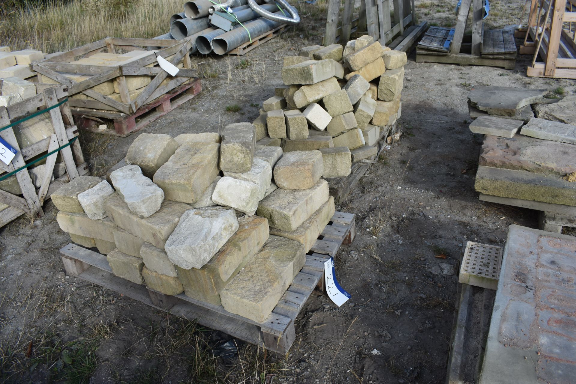 Two Pallets of Stone Block