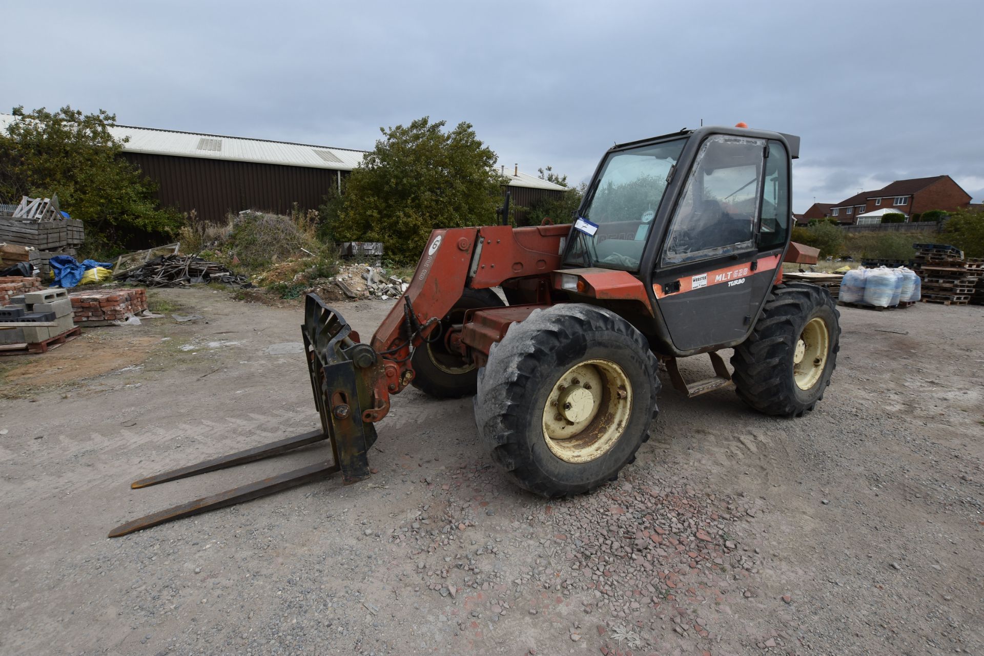 Minitou MLT628 Turbo Tele Handler, Model: MLT628T, Serial Number: 133788, Chassis Number: 1133788,