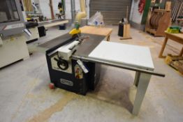 Sedgwick Woodworking Machinery Tilt Harbour Saw Bench, Model: TA315/400/450, Serial Number: