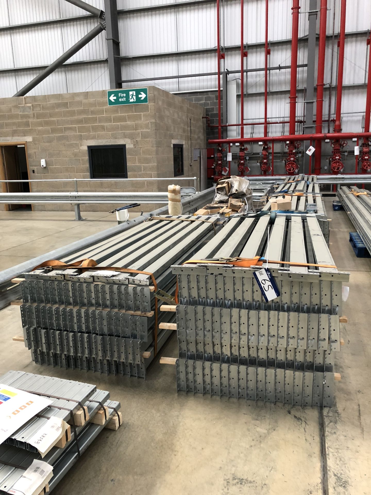 Dexion Pallet Racking End Frame Components and Beams comprising: 15 x 13m Lengths of End Frame ( - Image 2 of 5