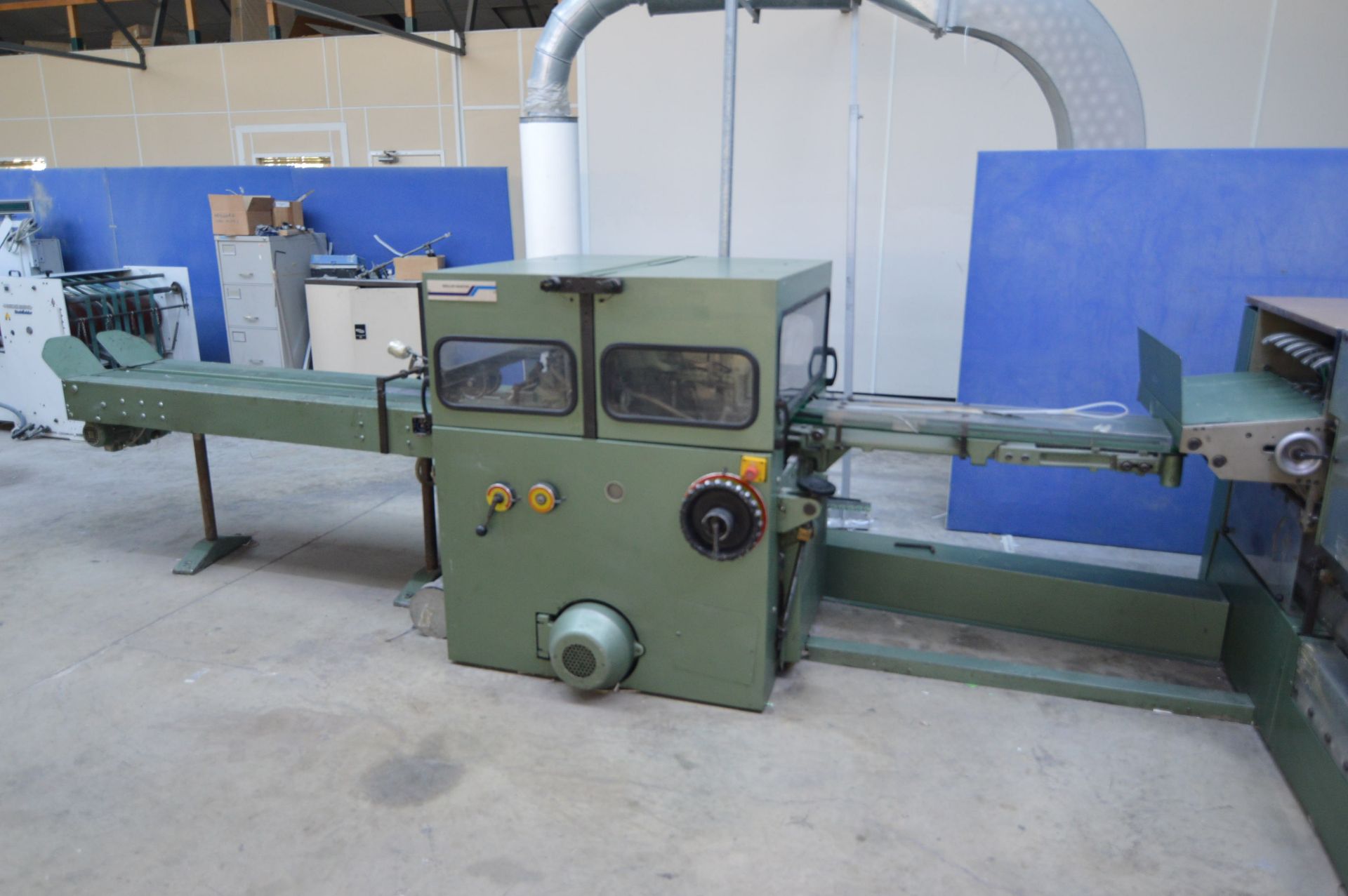 Muller Martini 321 5+1 SADDLE STITCHING LINE, comprising:- five 306 feeders, serial no’s 99.23749 - Image 2 of 11