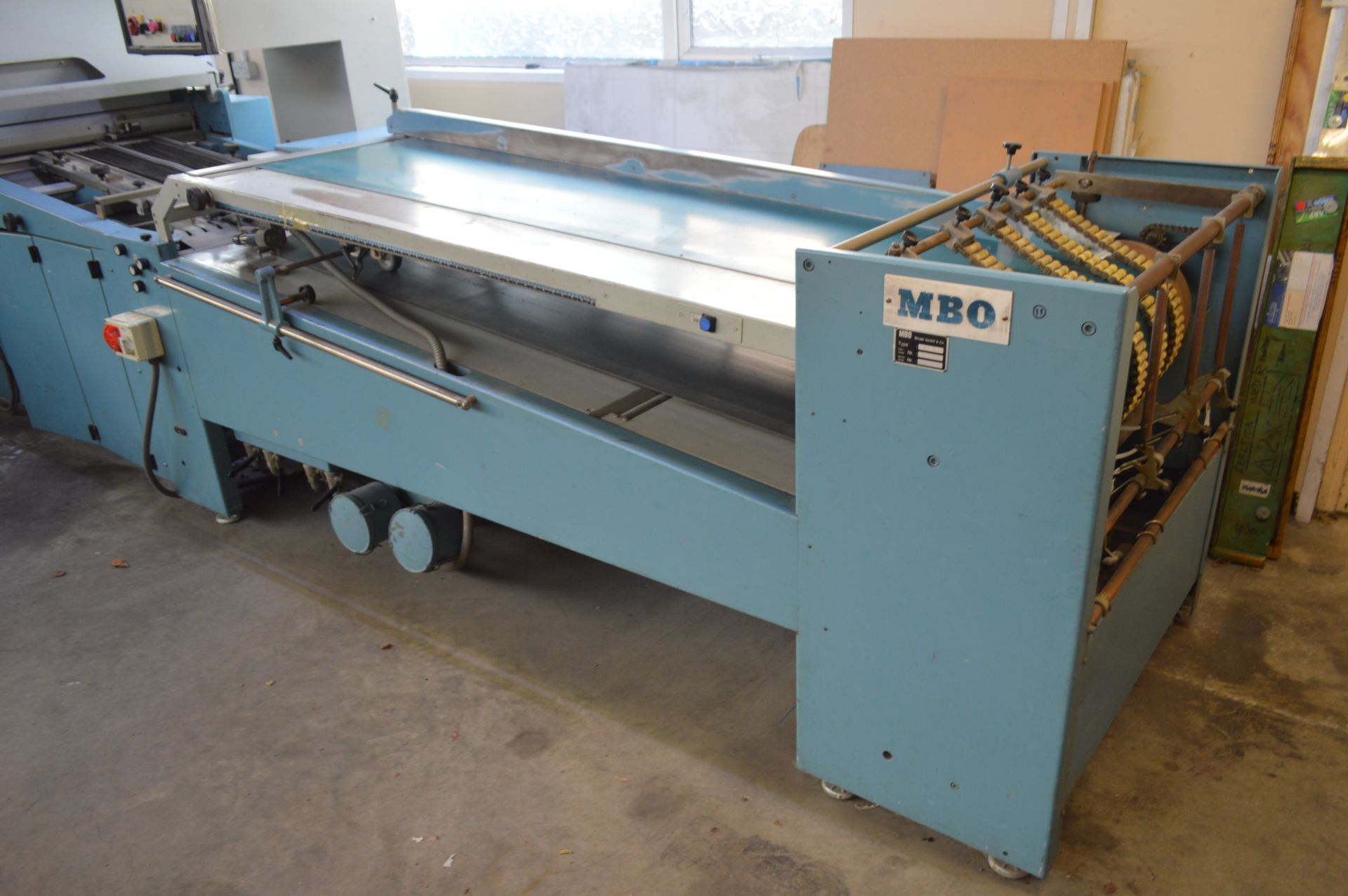MBO K-76-4.SKTL FOLDER, year of manufacture1993, serial no930414310, With vacubelt round pile R-76 - Bild 2 aus 10