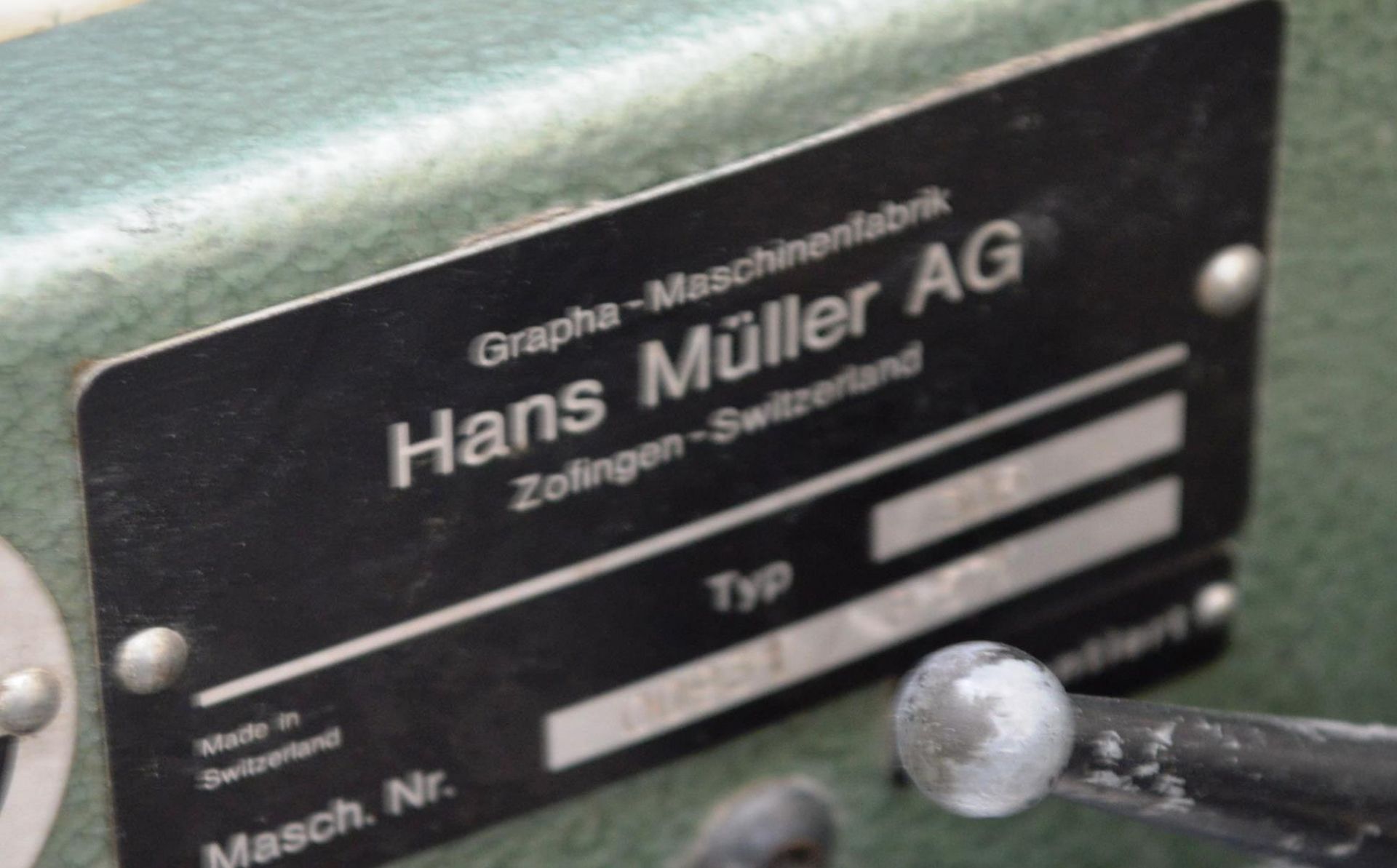 Muller Martini 321 5+1 SADDLE STITCHING LINE, comprising:- five 306 feeders, serial no’s 99.23749 - Bild 9 aus 11
