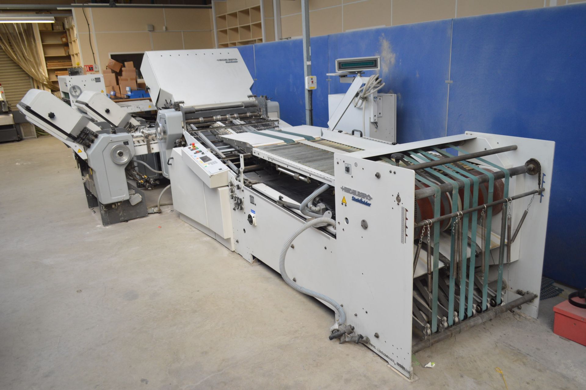 Heidelberg 32 p.p TD78-6-4-4 STAHLFOLDER LINE, with RD-78 feeder, serial no. FH.FAEA-00106, 1.TD-