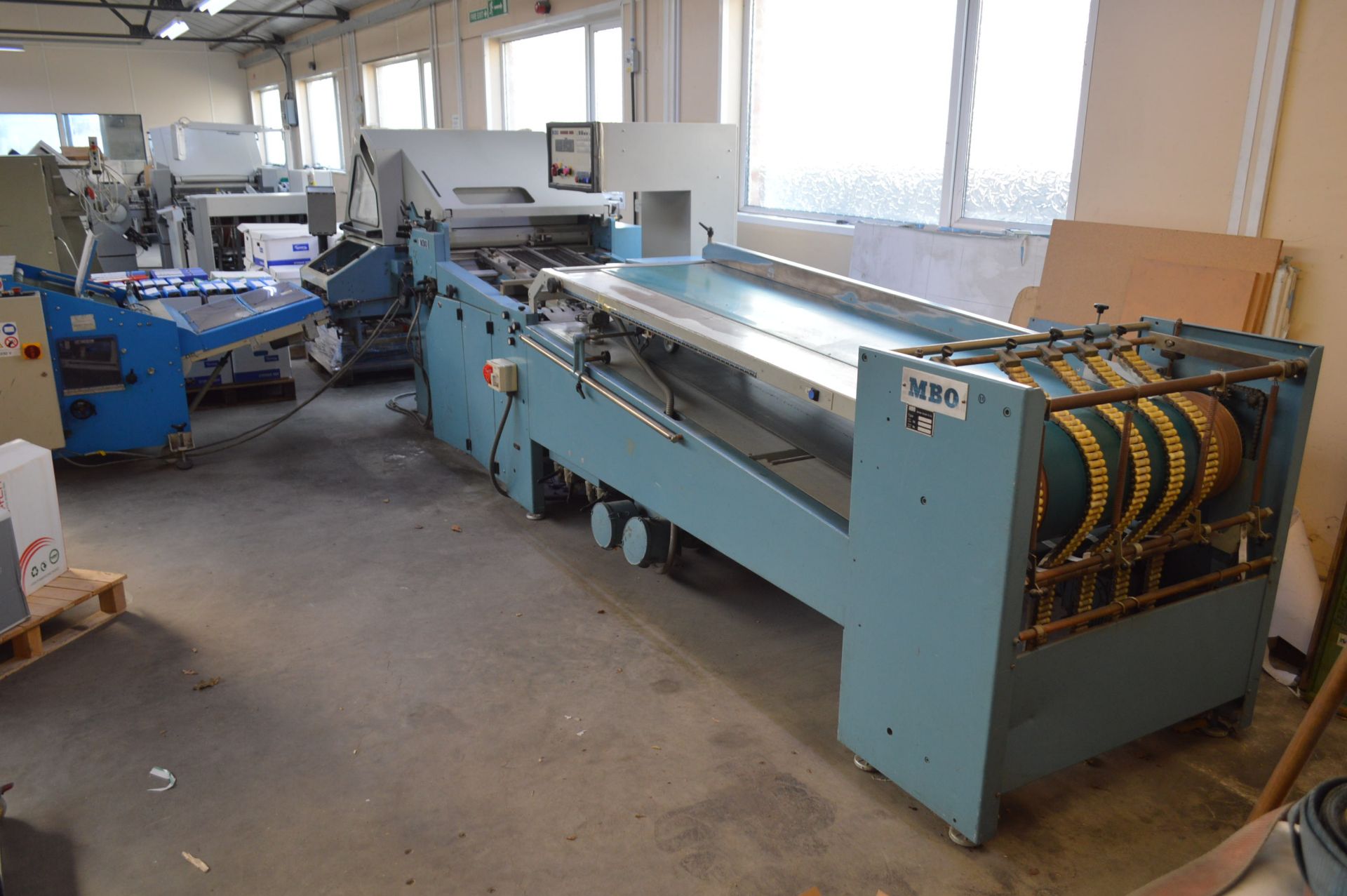MBO K-76-4.SKTL FOLDER, year of manufacture1993, serial no930414310, With vacubelt round pile R-76