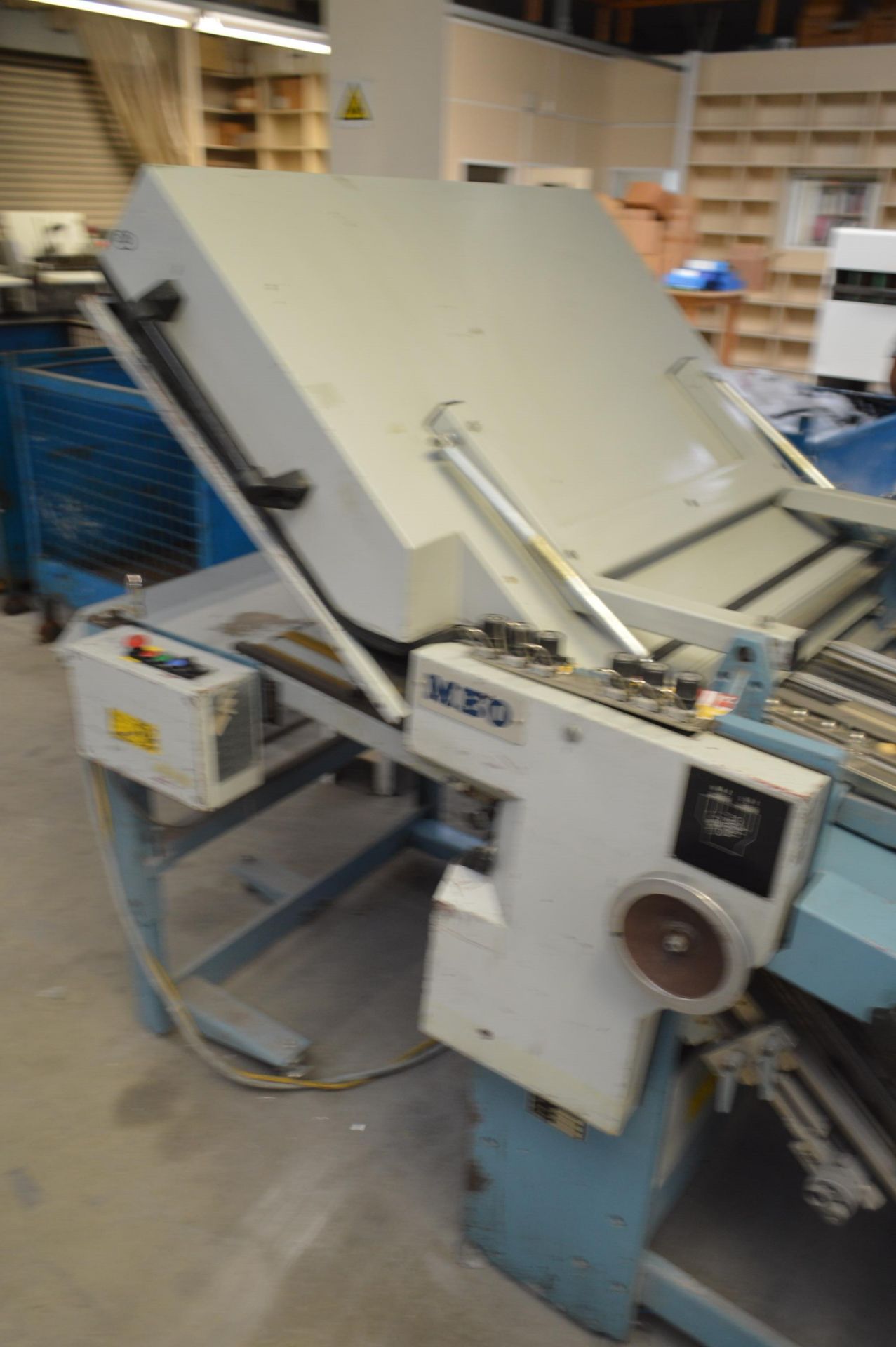 MBO B30-C B1 FOLDER, 16 p.p, serial no. 110/18, with B30-C round pile feeder, B30-1-30/4 1st unit, - Bild 6 aus 10