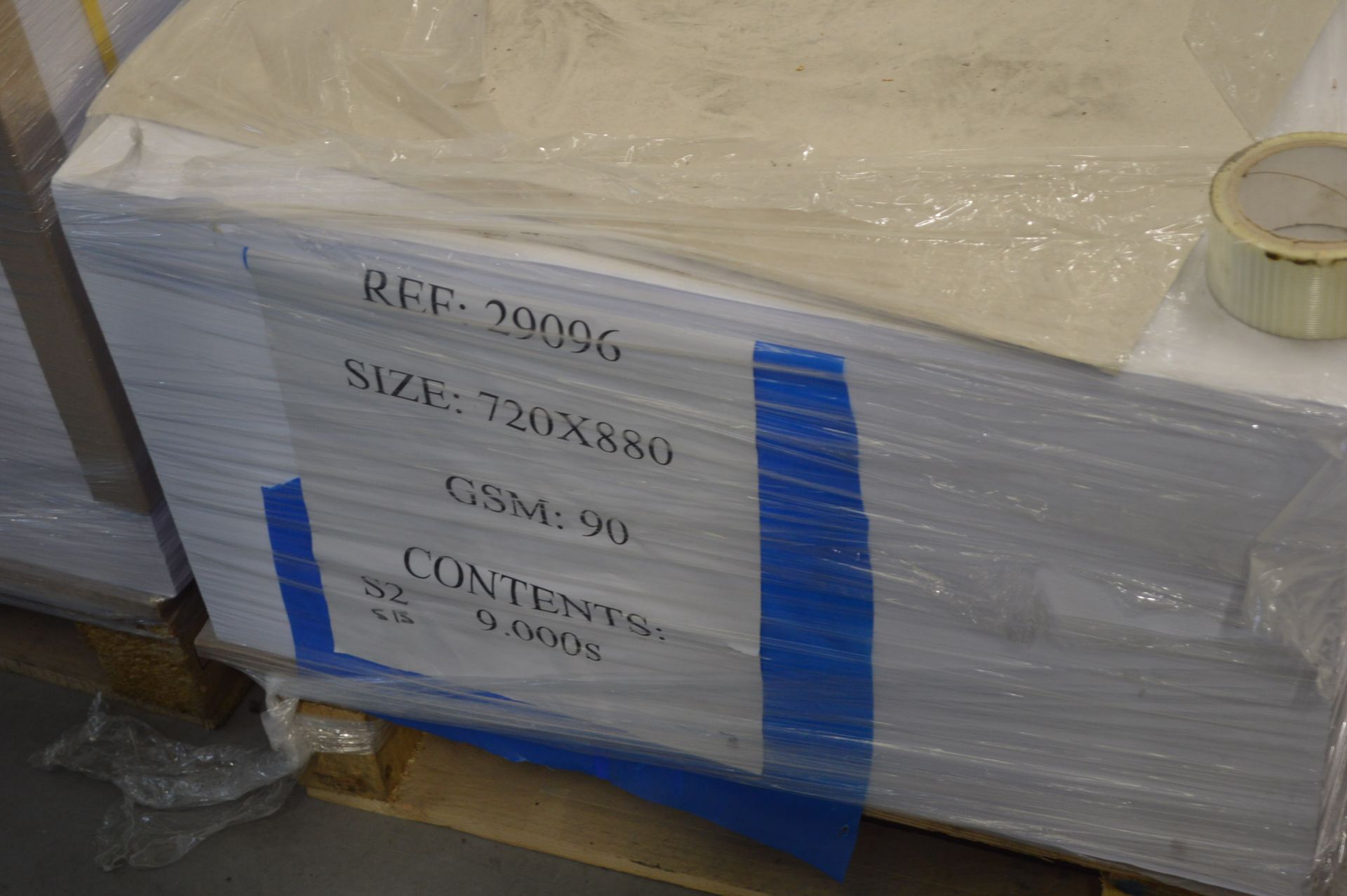 Stock of Flat Sheet Paper, understood to comprise of approx 3.5 tonnes (weight subject to - Image 28 of 29