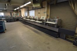 Heidelberg ST 3001.1 6+1 SADDLE STITCHING LINE, comprising: - six feed units, UFA300.1 cover feeder,