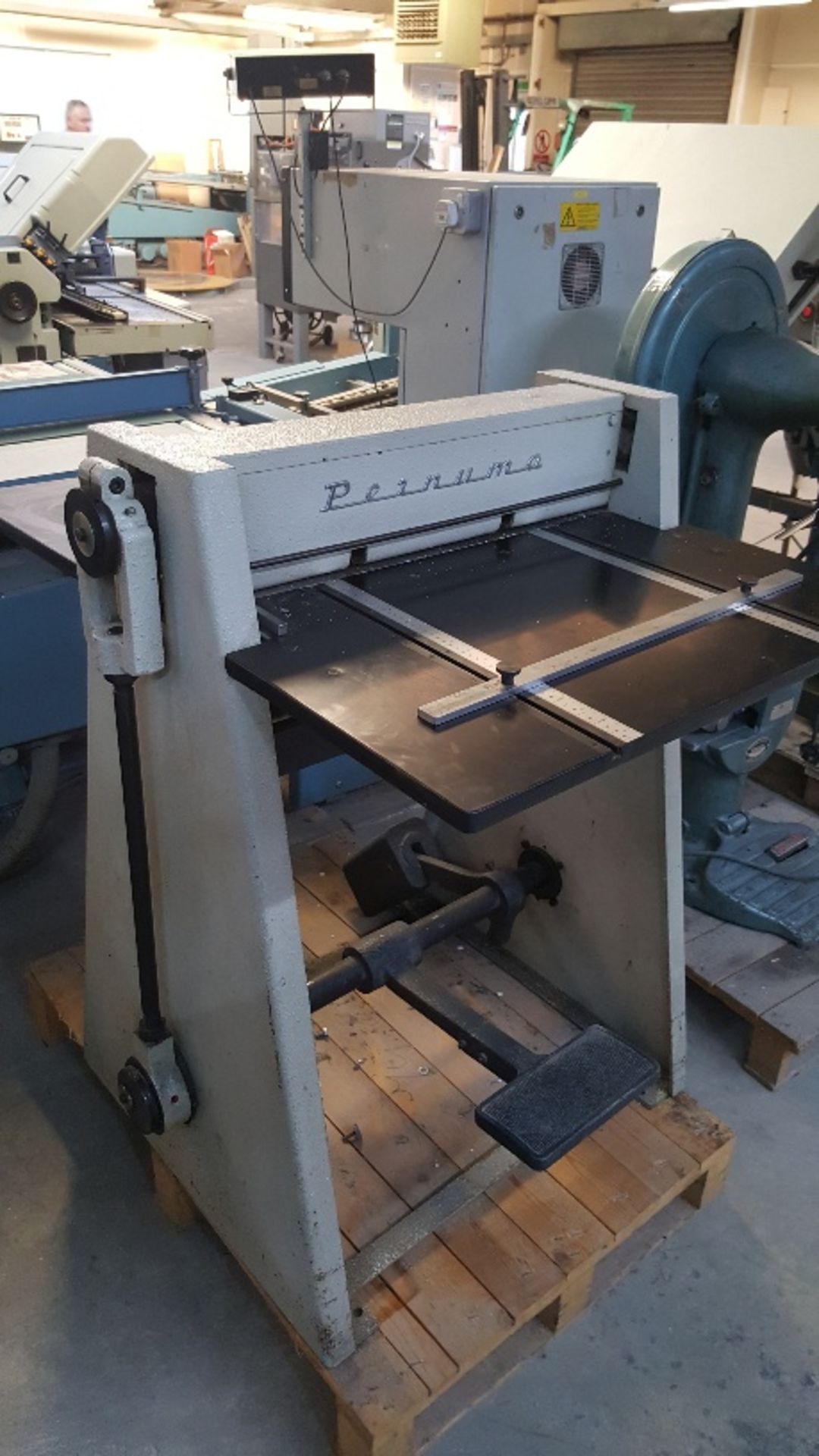 Pernuma 140F  Floorstanding Perforating/ Creasing Machine, foot operated, year of manufacture