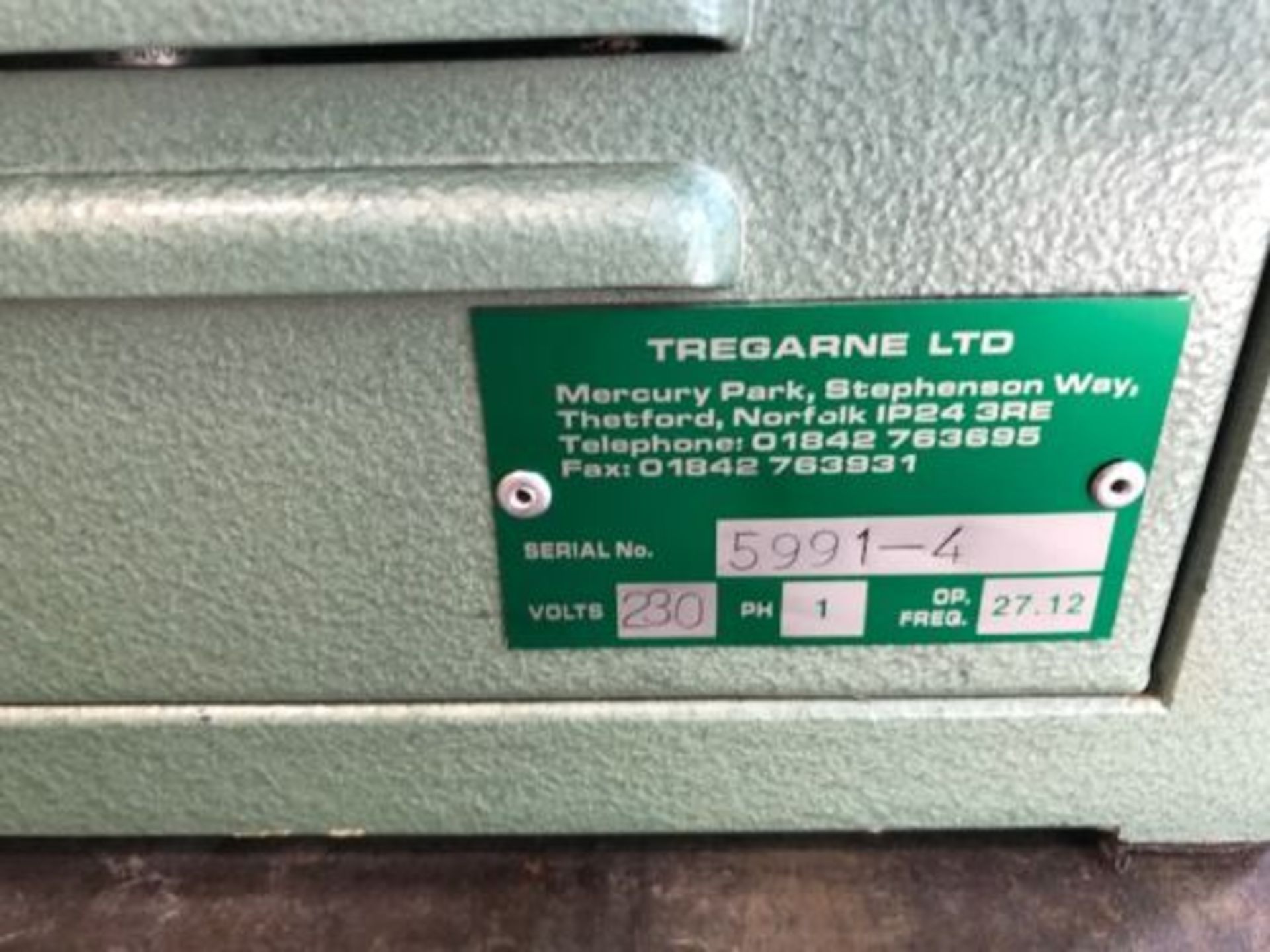 Tregarne 5991-4 Woodwelder, 240V - Bild 2 aus 5