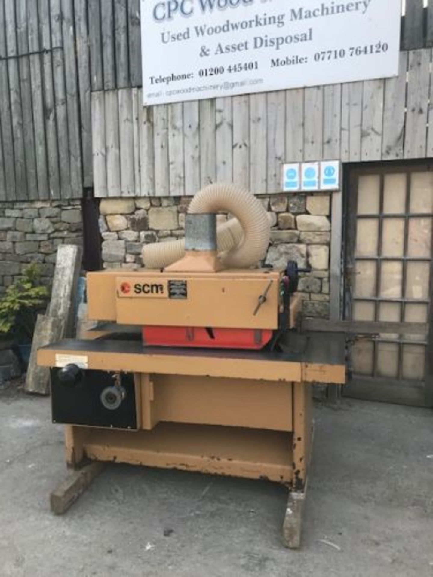 SCM M2 Multi Rip Saw, year of manufacture 1984, wi