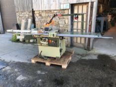 SCM SI 12 Invincible Panel Saw, with 4kW motor