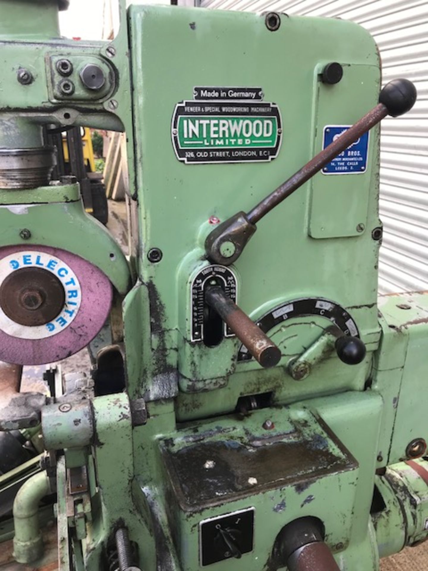 Interwood Cana E Bandsaw Blade Sharpener, with fra - Bild 3 aus 12