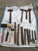 Selection of Hammers & Drifts