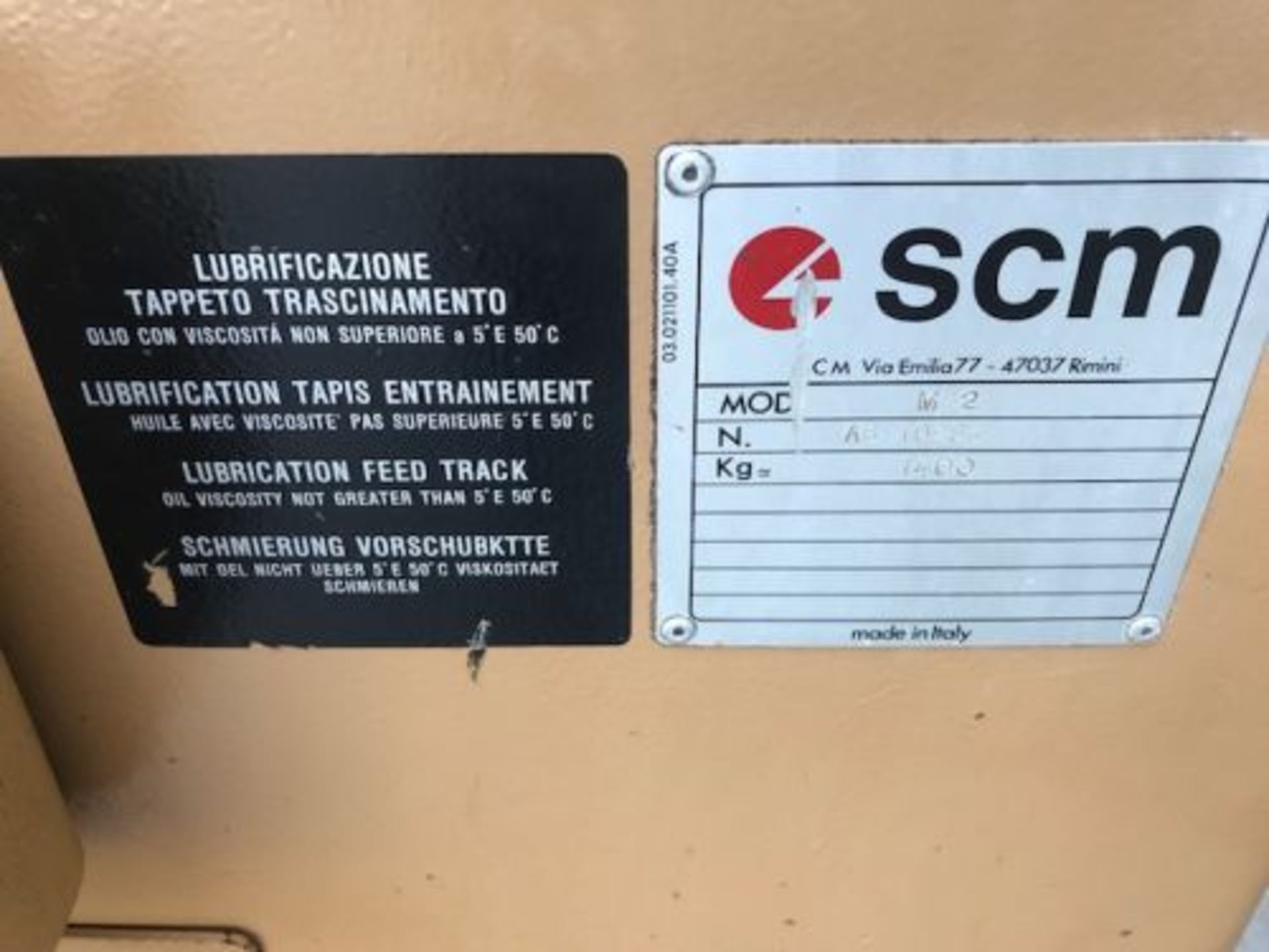 SCM M2 Multi Rip Saw, year of manufacture 1984, wi - Image 6 of 14