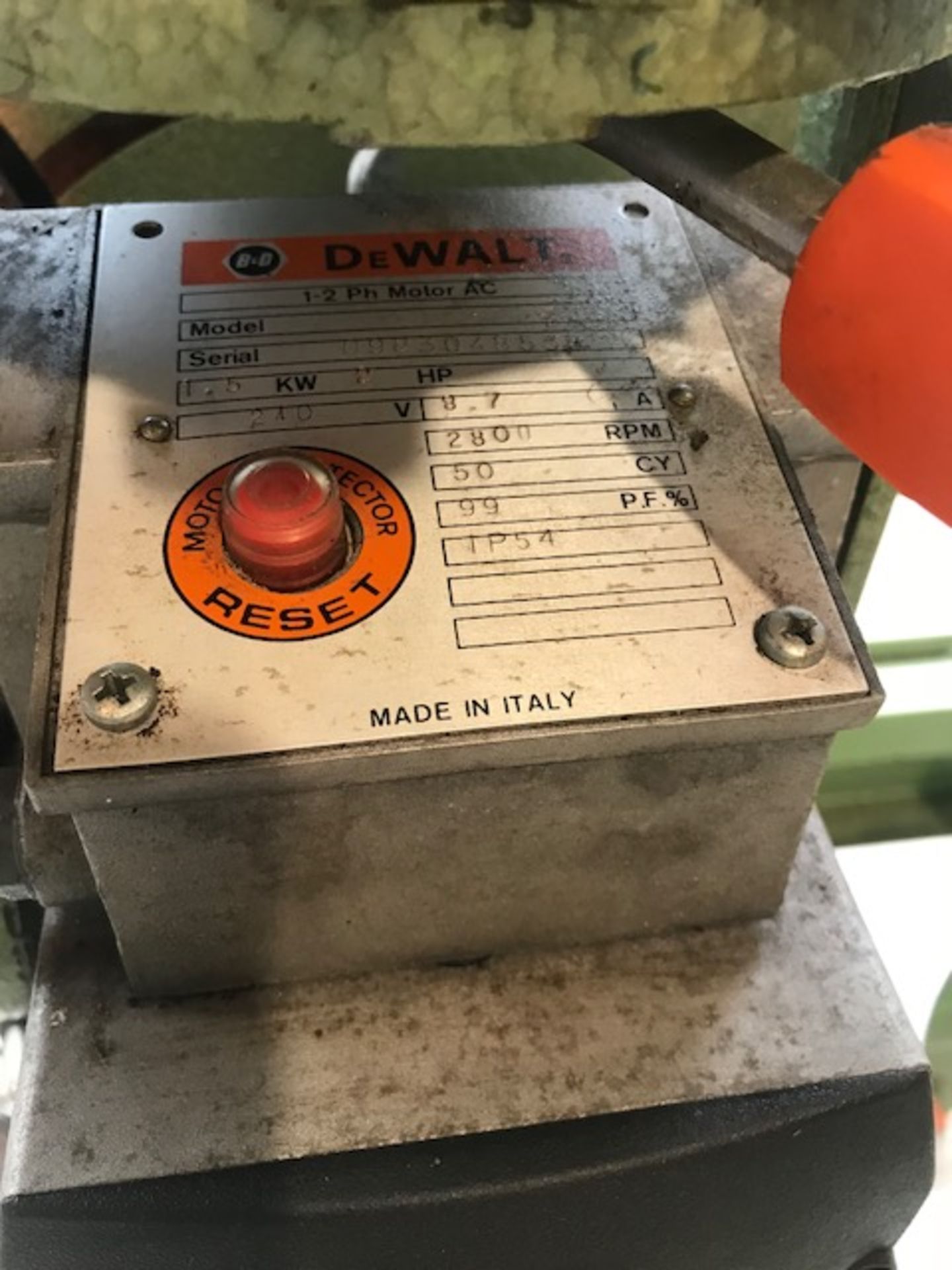 DeWalt 1370 Radial Arm Saw, 240V - Image 2 of 3