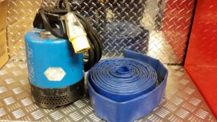Tera Heavy Duty Submersible Pump, with 10m delivery hose (Ex Hire)