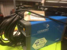 Cemont Sharp 10KT Plasma Cutter, serial no. h1437, with built in compressor & air supply, 16amp,