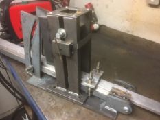 Drilling Jig (vendors comments - for drilling holes at angles in tube, plate and handrail, very well