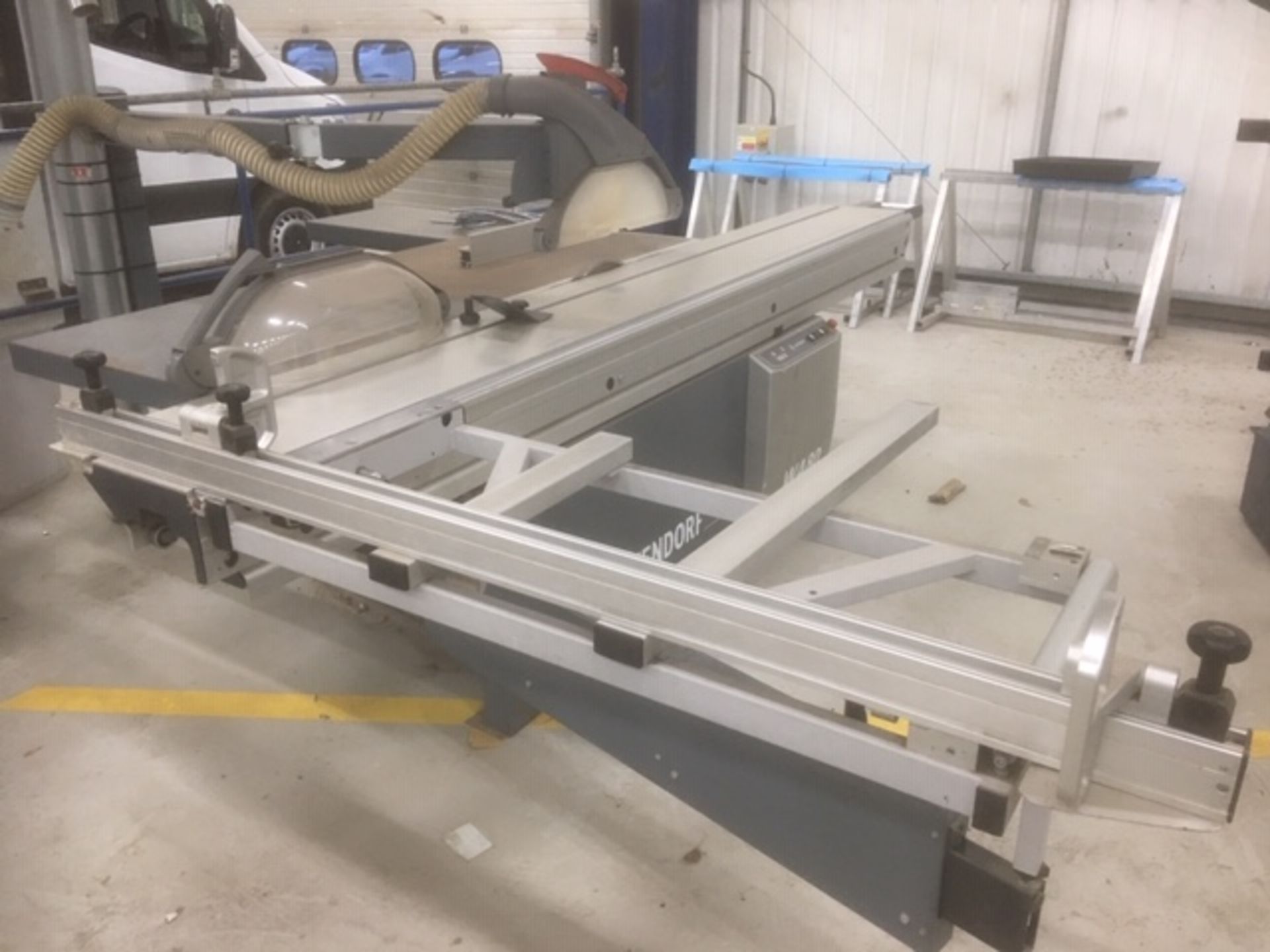 Altendorf WA 80 SLIDING PANEL SAW, year of manufacture 2011 (vendors comments - machine purchased in - Image 2 of 6