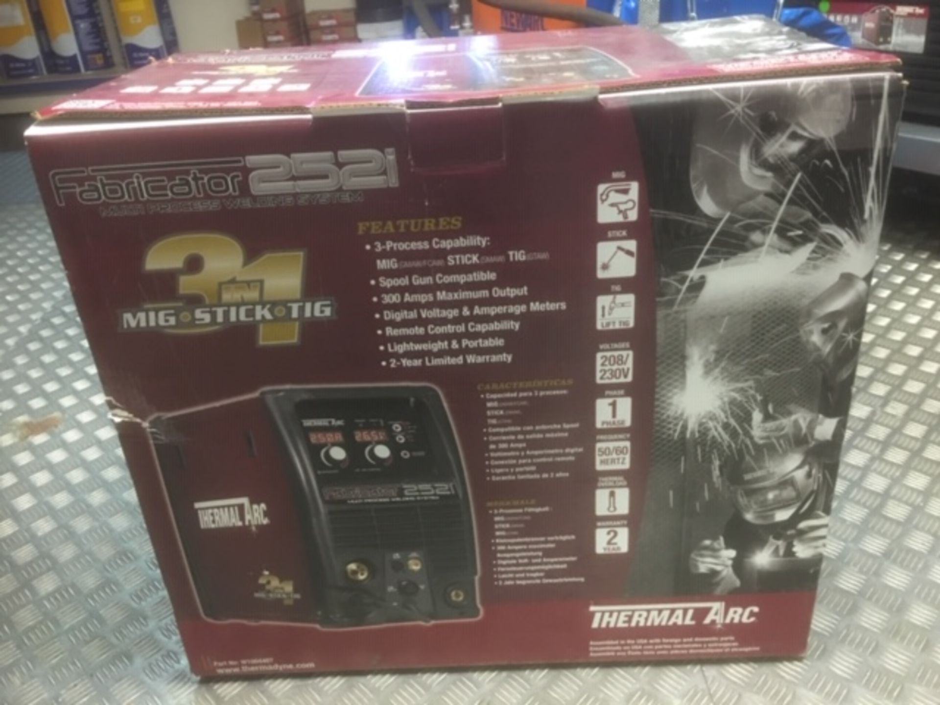 Thermal Arc Fabricator 252i Multi Process Inverter, 230V (vendors comments - this is integrated