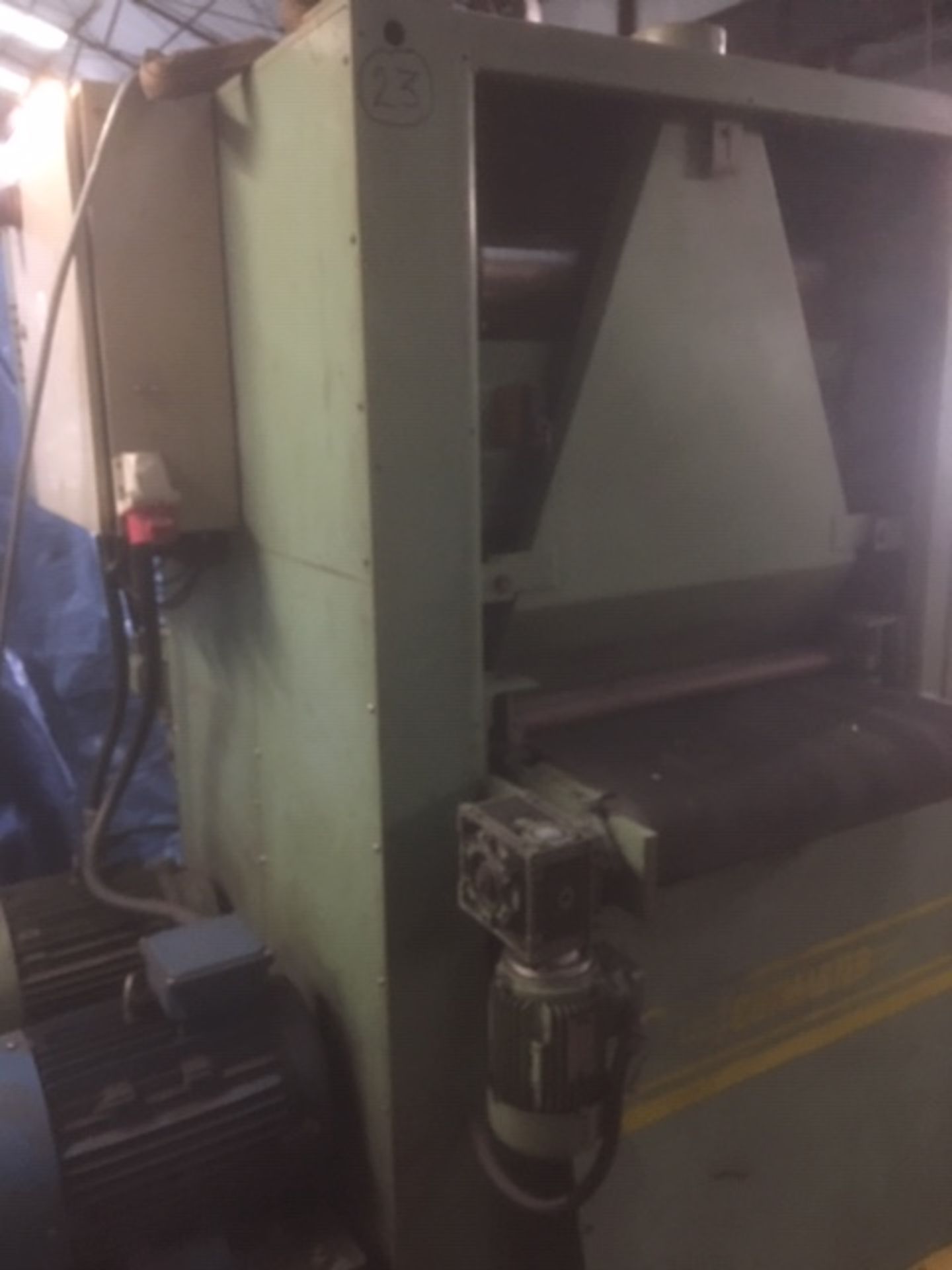 Ellesco Birkett Cutmaster 601-M2 Belt Grinder / Linisher, 150mm overall clearance,1560mm width x - Image 5 of 7