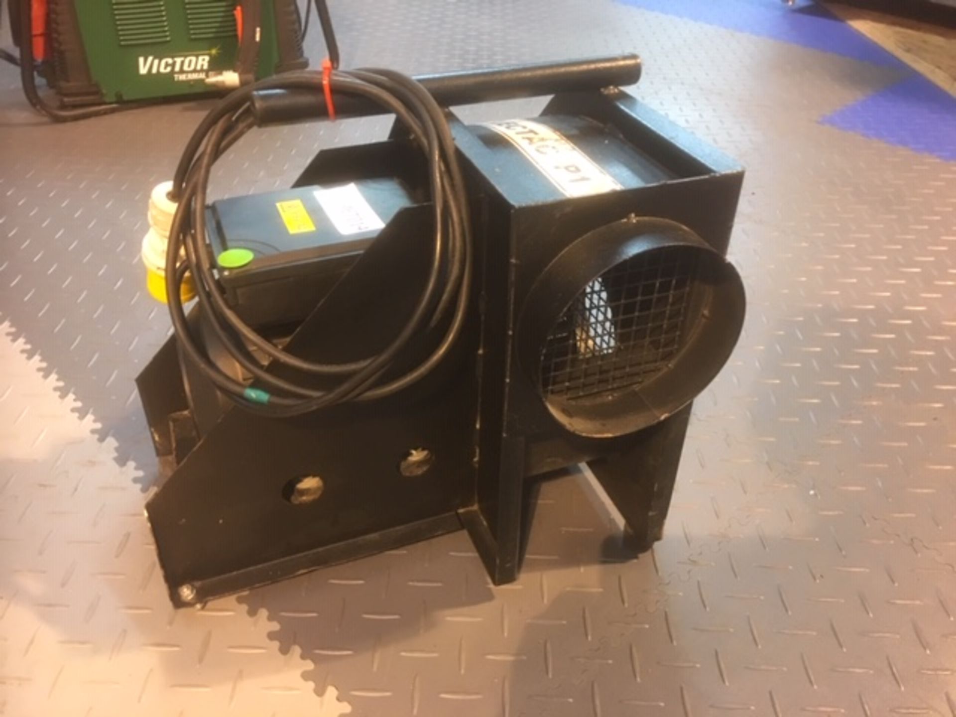 Electac Portable Fume Extractor, 110V, 160mm dia. fan and ducting (vendors comments - excellent