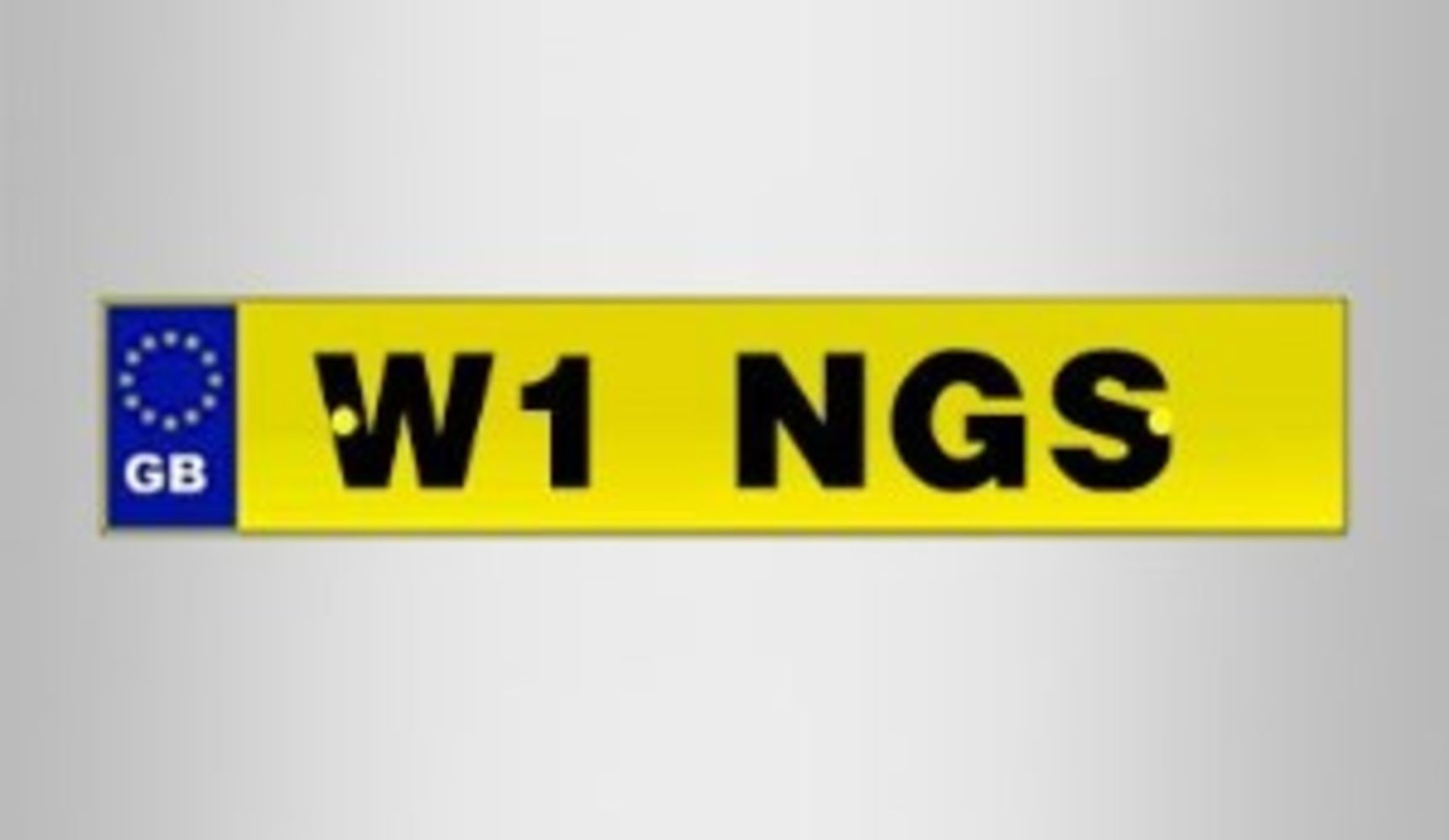 Cherished Registration Number - W1 NGS