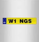 W1 NGS - Cherished Registration Number