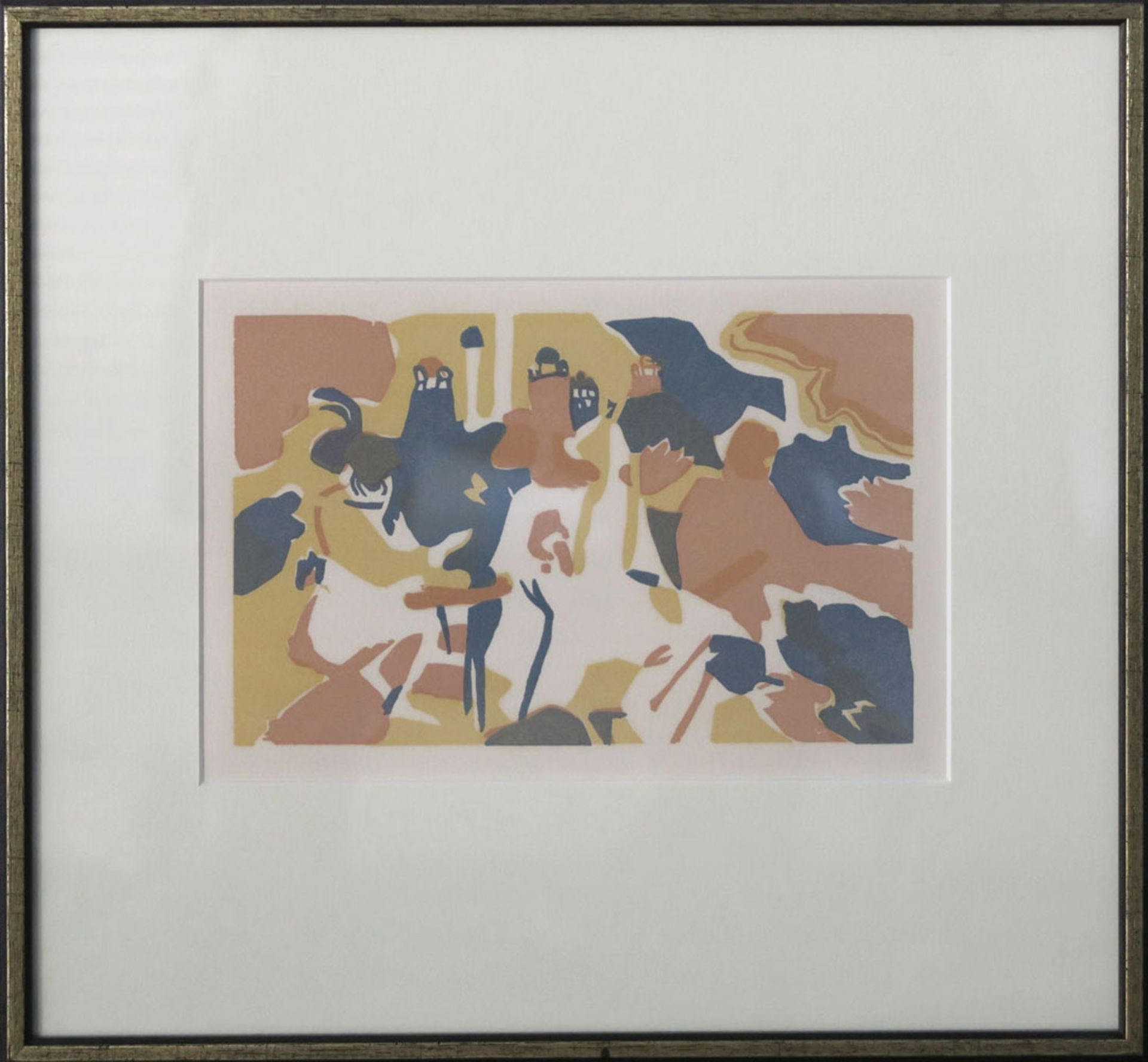 Kandinsky, Wassily 1866 Moskau - 1944 Paris "Orientalisches" Farbholzschnitt (posthumer Druck,