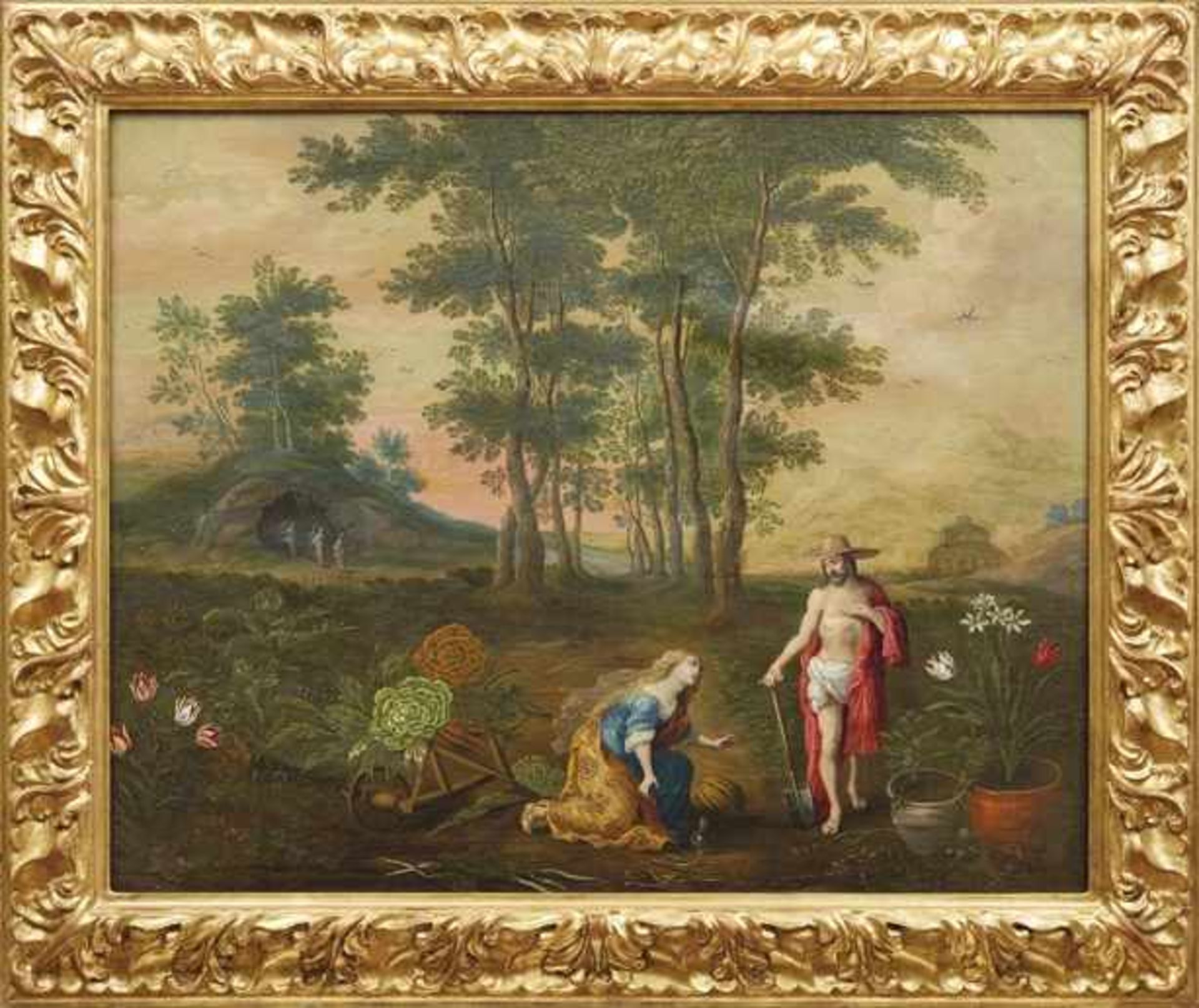Brueghel, Jan d. J. und Frans Francken d. J. - Umkreis / Flandern, 17. Jh. Noli me tangere In