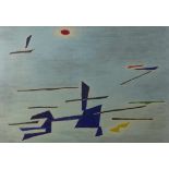 Singier, Gustave Abstrakte Komposition (Warneton/Belgien 1909-1984 Paris) Farbradierung mit