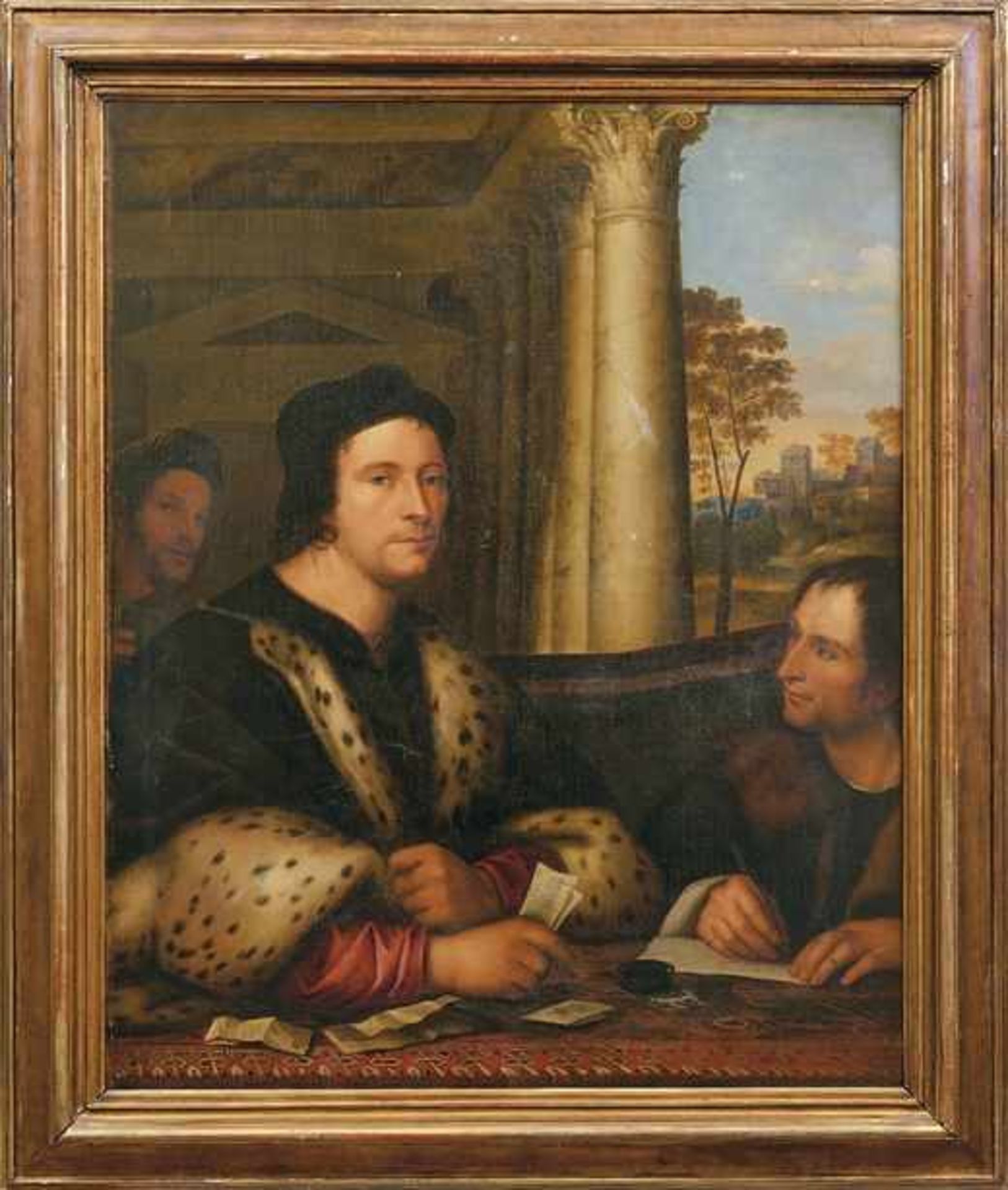 Piombo, Sebastiano del - qualitätvolle Kopie des 18. Jahrhunderts Portrait des Diplomaten Ferry