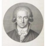 Lips, Johann Heinrich Rundbild mit Portrait Johann Wolfang von Goethe (Kloten 1758-1817 Zürich)