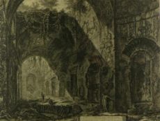 Piranesi, Giovanni-Battista Interno del Tempio detto di Canopo nella Villa Adriana (Mogliano 1720-