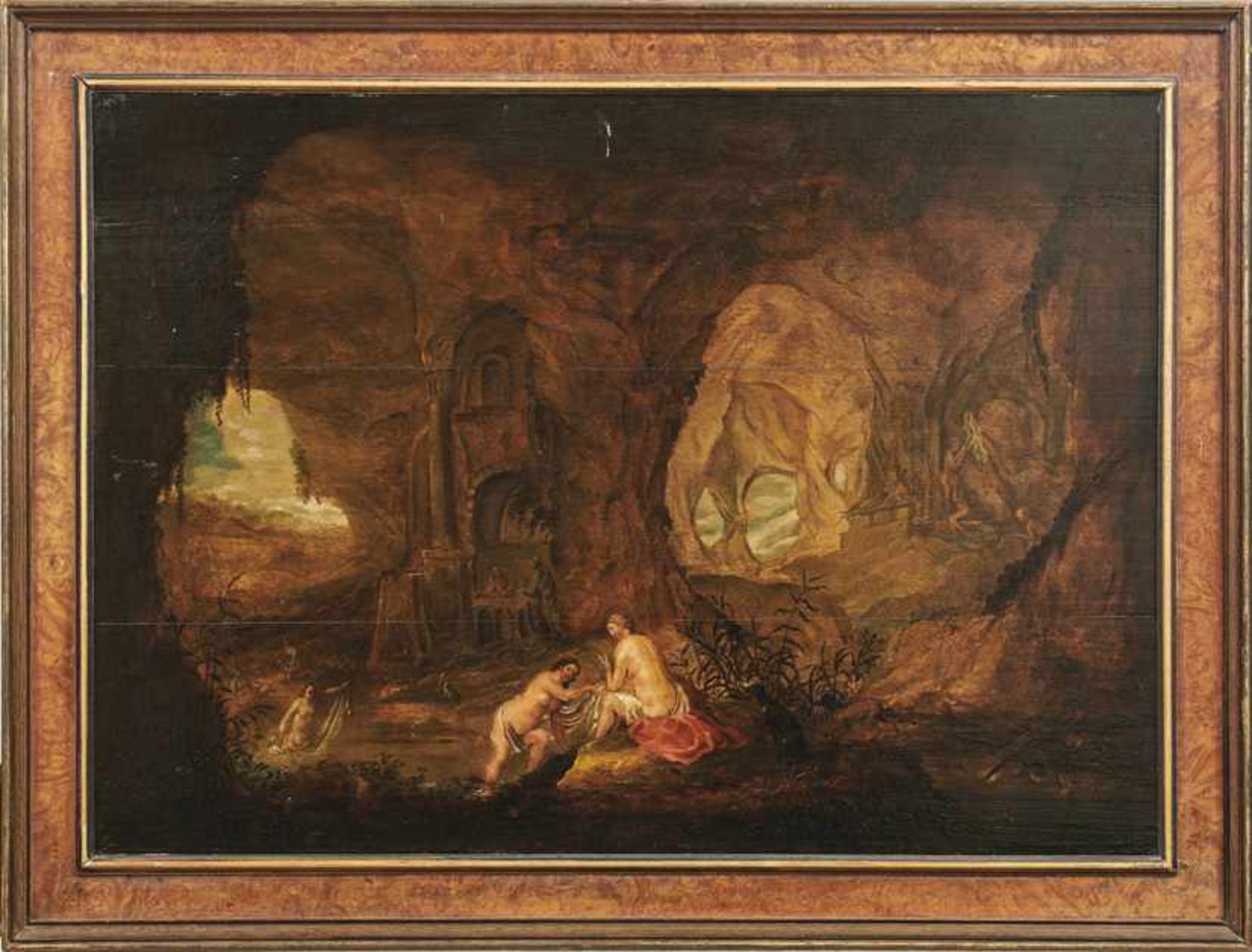 Cuylenborch, Abraham von (Attrib.)Diana und ihre Nymphen in einer Grottenlandschaft badend(Utrecht
