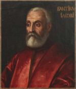 Bildnis eines HerrenVenezianischer Meister um 1600Öl/Lwd., randdoubl. Rechts oben bez. "FANTINV