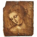 Vinci, Leonardo da - Kopie nachKopf eines Mädchens "La Scapigliata"Öl/Holz. 36 x 32 cm; ungerahmt. -