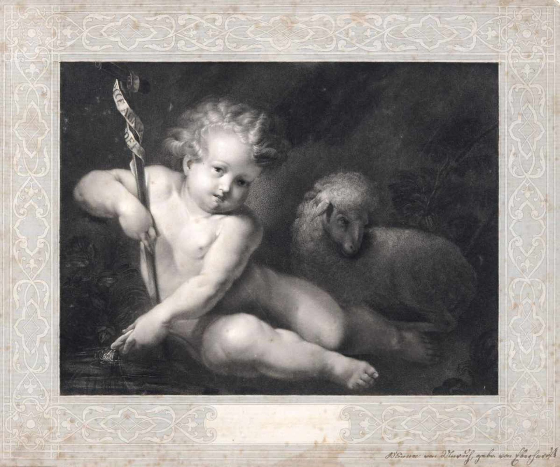 Davies, Johannes der Täufer als Kind. Um 1830. Davies 19. Jh.Antonio Allegri, gen. Correggio ca.