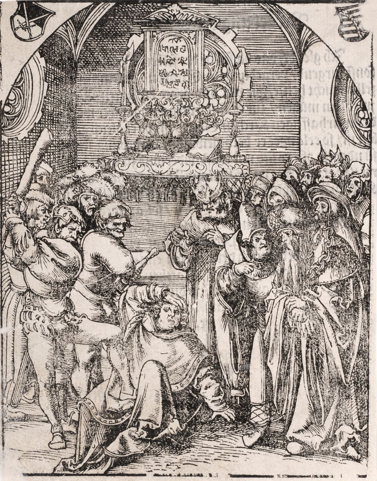 Lucas Cranach d.Ä. "Das Martyrium der zwölf Apostel". 1512. Lucas Cranach d.Ä. 1472 Kronach  1553 - Image 3 of 24