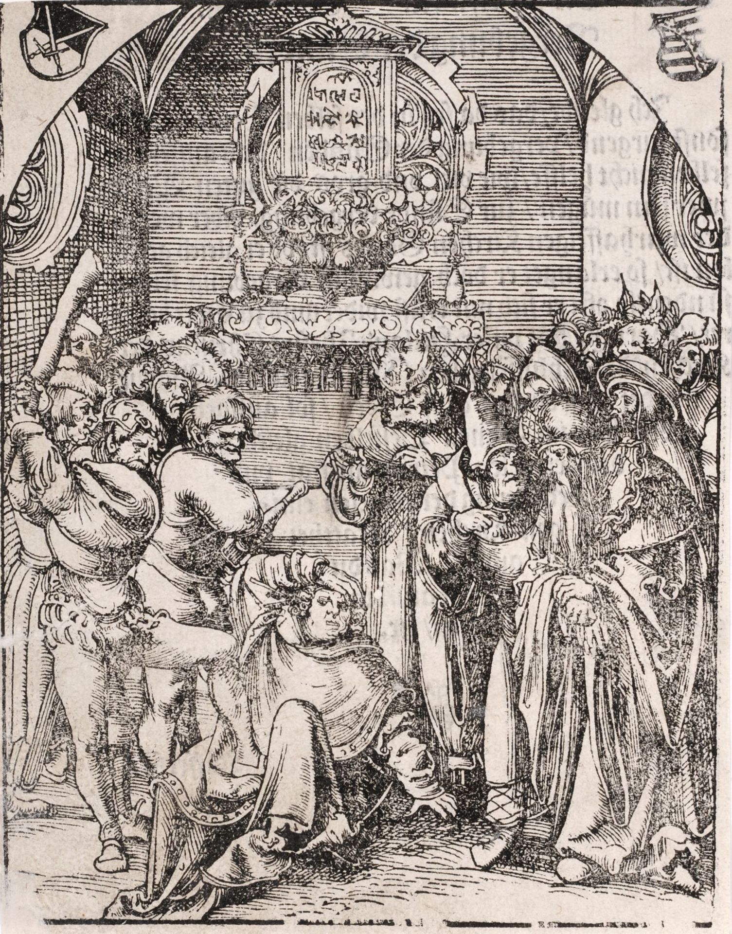 Lucas Cranach d.Ä. "Das Martyrium der zwölf Apostel". 1512. Lucas Cranach d.Ä. 1472 Kronach  1553 - Bild 3 aus 24