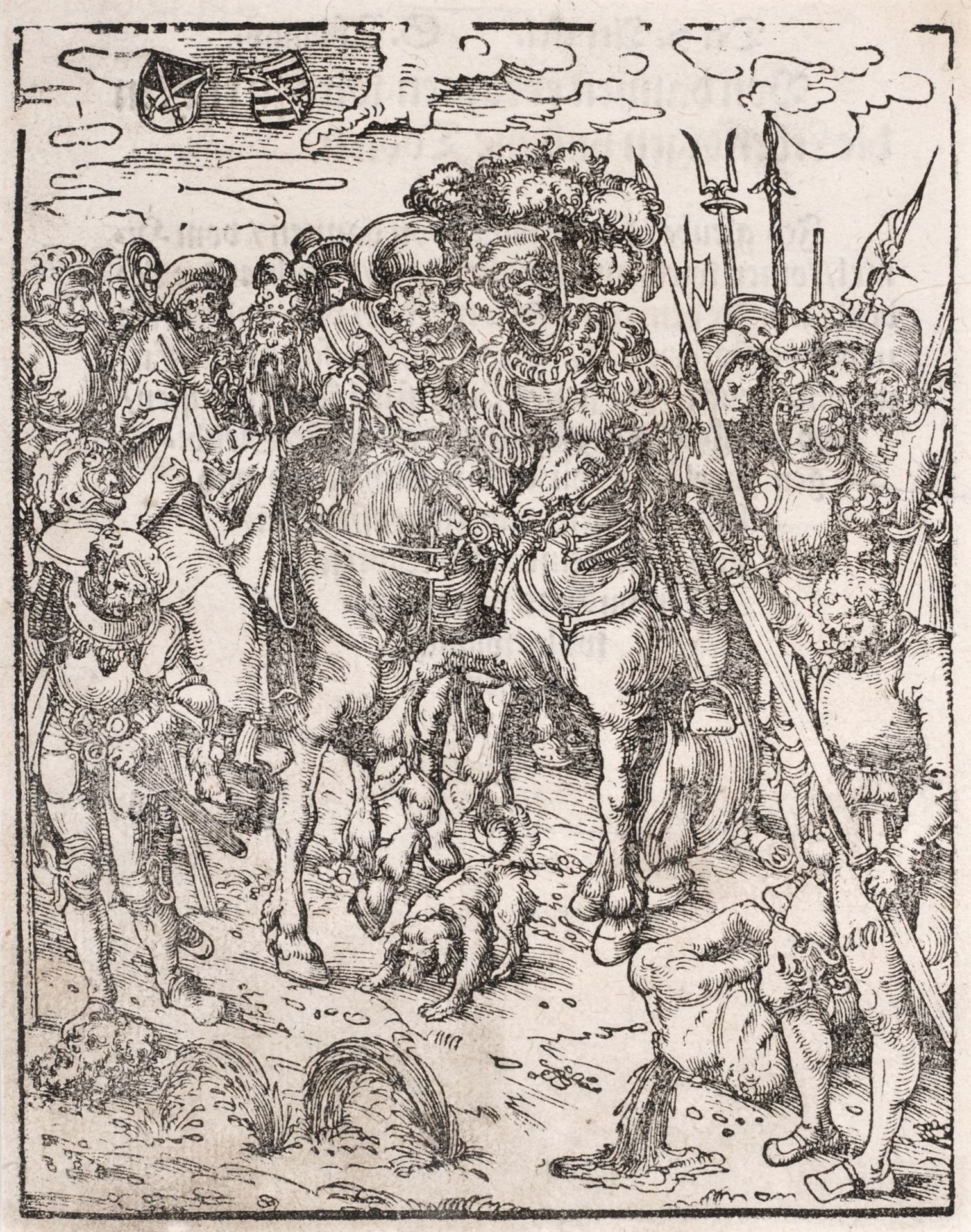 Lucas Cranach d.Ä. "Das Martyrium der zwölf Apostel". 1512. Lucas Cranach d.Ä. 1472 Kronach  1553 - Image 21 of 24