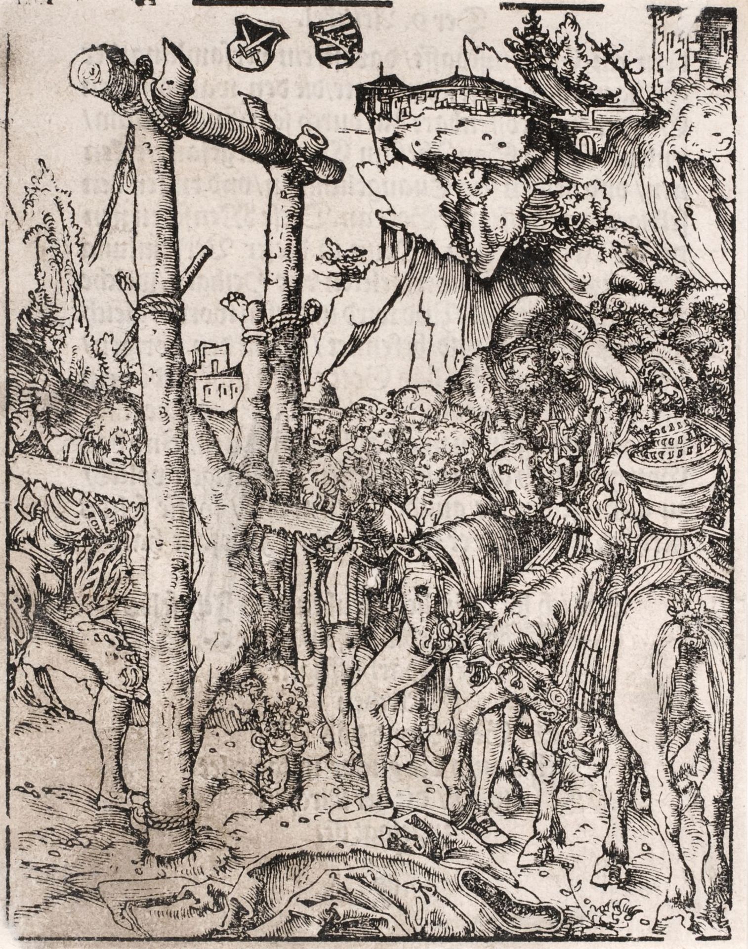 Lucas Cranach d.Ä. "Das Martyrium der zwölf Apostel". 1512. Lucas Cranach d.Ä. 1472 Kronach  1553 - Image 5 of 24