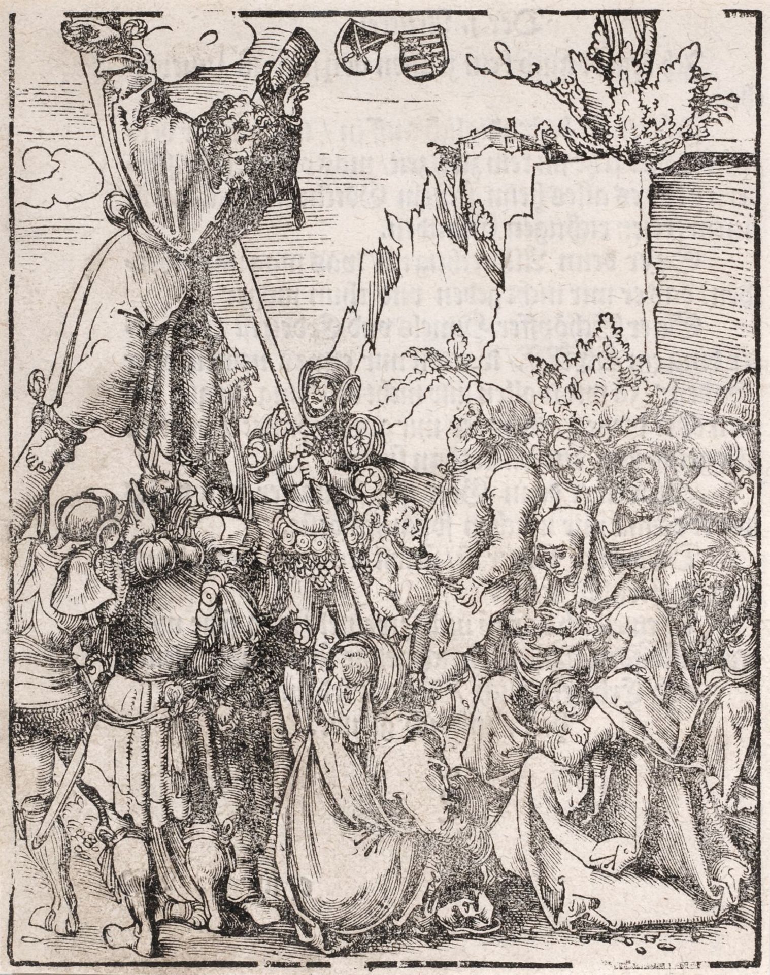 Lucas Cranach d.Ä. "Das Martyrium der zwölf Apostel". 1512. Lucas Cranach d.Ä. 1472 Kronach  1553 - Image 15 of 24